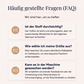 Damen-Oberteil mit Rüschen-V-Ausschnitt, 3/4-Ärmeln und Tupfenmuster
