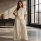 Weites Oberteil & Weite Hose Set für Damen