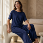 Weites Oberteil & Weite Hose Set für Damen