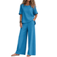 Weites Oberteil & Weite Hose Set für Damen