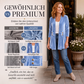 Zweireihige Samt-Strickjacke für Damen