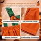 Kurze Kinder-Kord-Latzhose mit Halloween-Kürbismotiv, Trägern und Taschen