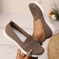 Damen atmungsaktive Mesh-Slip-On-Walking-Schuhe