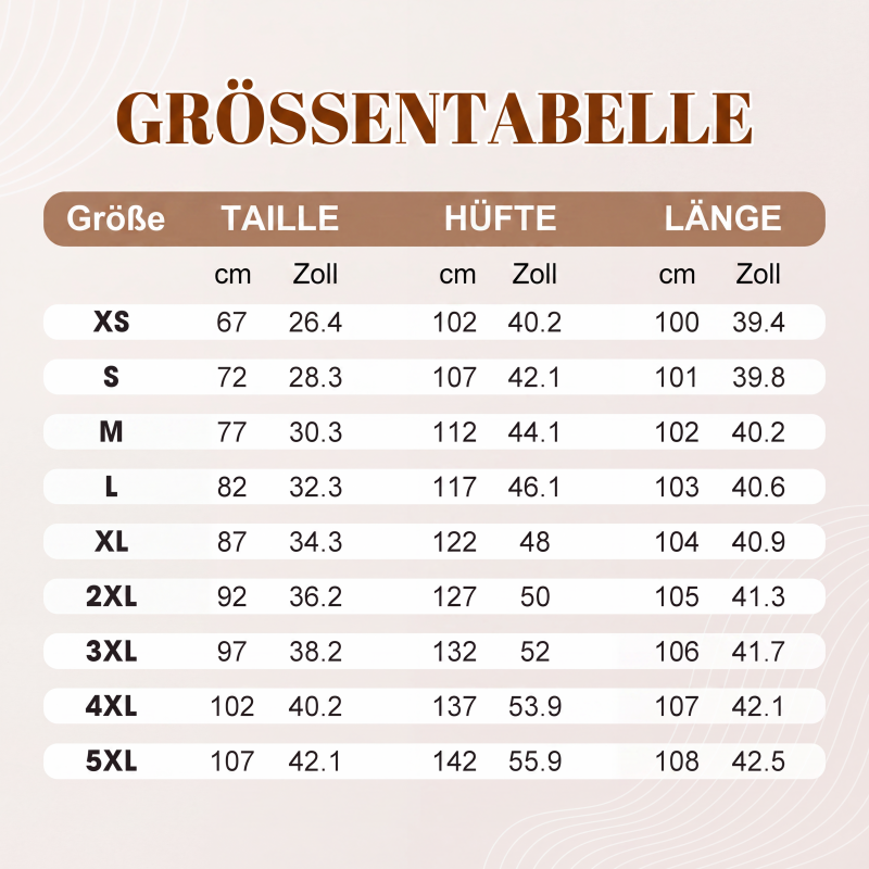 Weite hochtaillierte Damenhose