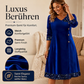 Elegantes Paillettenkleid mit V-Ausschnitt für Damen