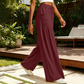 👖 Weite Damenhose aus Baumwolle & Leinen – Leichter Naturmix, lockerer Schnitt & luftiger Tragekomfort | Perfekt für warme Tage, Urlaub & Freizeit – Jetzt -50%!