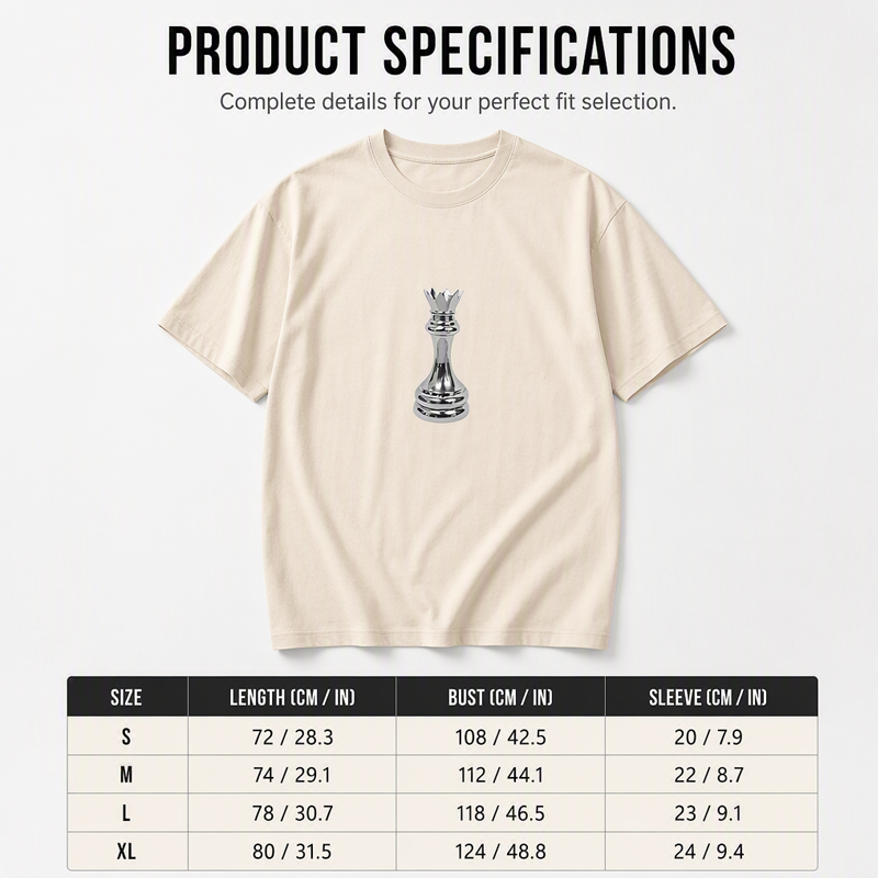 📢📢50%Rabatt!!!🎉👕 Herren Schachmotiv-Crewneck-T-Shirt – Modisches Grafik-Design, weiche Baumwolle & bequemer Schnitt | Perfekt für Alltag, Freizeit & urbane Styles – Jetzt -50%!