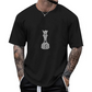 📢📢50%Rabatt!!!🎉👕 Herren Schachmotiv-Crewneck-T-Shirt – Modisches Grafik-Design, weiche Baumwolle & bequemer Schnitt | Perfekt für Alltag, Freizeit & urbane Styles – Jetzt -50%!