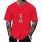 📢📢50%Rabatt!!!🎉👕 Herren Schachmotiv-Crewneck-T-Shirt – Modisches Grafik-Design, weiche Baumwolle & bequemer Schnitt | Perfekt für Alltag, Freizeit & urbane Styles – Jetzt -50%!