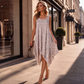 📢📢50%Rabatt!!! 🍃 Leger ärmelloses Damenkleid mit asymmetrischem Saum