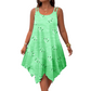 📢📢50%Rabatt!!! 🍃 Leger ärmelloses Damenkleid mit asymmetrischem Saum