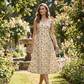 📢📢50%Rabatt!!!👗🌸 Ärmelloses A-Linien-Maxikleid mit Taschen