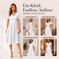 📢📢50%Rabatt!!!👗Elegantes Spitzenkleid mit V-Ausschnitt für Damen✨✨
