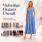 📢📢50%Rabatt!!!👗Ärmelloses Damen-Kleid in Übergrößen mit V-Ausschnitt