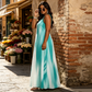 📢📢50%Rabatt!!!🎉✨Ärmelloses gestreiftes Kleid für Damen in Übergröße