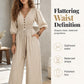 📢📢50%Rabatt!!!🎉✨Damen Taillierender V-Ausschnitt Overall