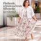 🔔 Letzte 100 Stück – solange der Vorrat reicht! Damen Maxikleid mit Blumenmuster im Set mit kurzer Jacke