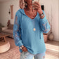 📢📢50%Rabatt!!!🎉✨Elegante Spitzen-Hoodie-Strickjacke