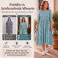 📢📢50%Rabatt!!!🎉✨Damen-Kleid mit Smoknähten und Blumenmuster
