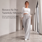 📢📢50%Rabatt!!!🎉🧧 Aktionspreis = halber Preis – ein Schnäppchen! Elegante hochtaillierte Weithosen für Damen