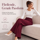 📢📢50%Rabatt!!!🎉🧧 Aktionspreis = halber Preis – ein Schnäppchen! Elegante hochtaillierte Weithosen für Damen