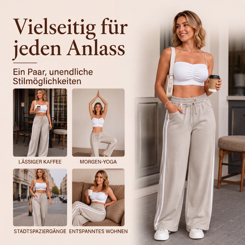 📢📢50%Rabatt!!!🎉✨Hoch taillierte Geradebeinhose für Damen