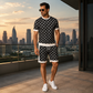🏆 Verkaufsschlager – jetzt halber Preis! Herren-Freizeit-Oberteil & Shorts im 2er-Set