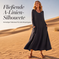 📢📢50%Rabatt!!!🎉✨ Der Sommerhit 2026 – der Wahnsinn! Damen Langarmkleid in Unifarbe