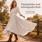 📢📢50%Rabatt!!!🎉✨Legeres Freizeitkleid für Damen mit taillenbetonendem Zug