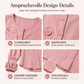 📢📢50%Rabatt!!!🎉✨Lockere Damen-Hemdjacke in Unifarbe mit Knopfleiste