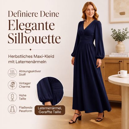 🌸 Maxikleid mit V-Ausschnitt & Schlitz – Leichter Stoff, fließender Fall & vielseitig kombinierbar – Ideal für warme Tage & festliche Anlässe versandfrei