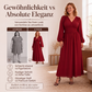 🌸 Maxikleid mit V-Ausschnitt & Schlitz – Leichter Stoff, fließender Fall & vielseitig kombinierbar – Ideal für warme Tage & festliche Anlässe versandfrei