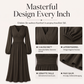 🌸 Maxikleid mit V-Ausschnitt & Schlitz – Leichter Stoff, fließender Fall & vielseitig kombinierbar – Ideal für warme Tage & festliche Anlässe versandfrei