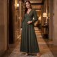 🌸 Maxikleid mit V-Ausschnitt & Schlitz – Leichter Stoff, fließender Fall & vielseitig kombinierbar – Ideal für warme Tage & festliche Anlässe versandfrei