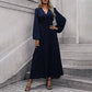 🌸 Maxikleid mit V-Ausschnitt & Schlitz – Leichter Stoff, fließender Fall & vielseitig kombinierbar – Ideal für warme Tage & festliche Anlässe versandfrei