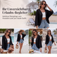 Leichtes Lochstrick-Cardigan für Damen, lässiger Stil