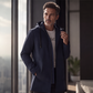 Mittellange Windjacke mit Kapuze für Herren