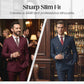 Men's Slim Fit Jacket & Pants 2-Piece Suit