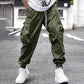 📢📢50%Rabatt!!!🎉✨Herren lässige lockere Vintage-Jogger-Hose mit aufgesetzten Taschen