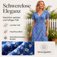 📢📢50%Rabatt!!!🎉✨Sommerliches Blumenkleid mit V-Ausschnitt für Damen