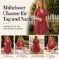 📢📢50%Rabatt!!!🎉✨Sommerliches Blumenkleid mit V-Ausschnitt für Damen
