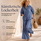 📢📢50%Rabatt!!!🎉✨Zweiteiler für Damen: Legeres Hemd und weit geschnittene, fließende Hose