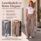 📢📢50%Rabatt!!!🎉✨Weite Damen-Hose mit Kordelzug