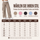 📢📢50%Rabatt!!!🎉✨Cargo-Hose mit geradem Bein und Seitenstreifen für Damen