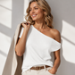⏰ Letzte Welle – Lager fast leer – 50% endet jederzeit！Lässiges One-Shoulder-Oberteil für Damen