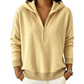 📢📢50%Rabatt!!!🎉✨Damen Hoodie mit halbem Reißverschluss