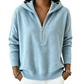 📢📢50%Rabatt!!!🎉✨Damen Hoodie mit halbem Reißverschluss