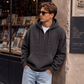 📢📢50%Rabatt!!!🎉✨Gestricktes Quarter-Zip-Hoodie-Sweatshirt für Herren