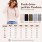 📢📢50%Rabatt!!!🎉✨Geripptes Langarm-Henley-Oberteil für Damen