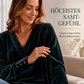 👚 Damen Samtoberteil mit V-Ausschnitt & langen Ärmeln – Edler Glanz, weicher Samt & feminine Silhouette | Perfekt für Alltag, Büro & besondere Anlässe – Jetzt -50%!
